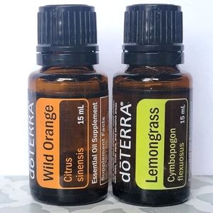 Doterra Wild Orange & Lemongrass Essential Oils Bundle